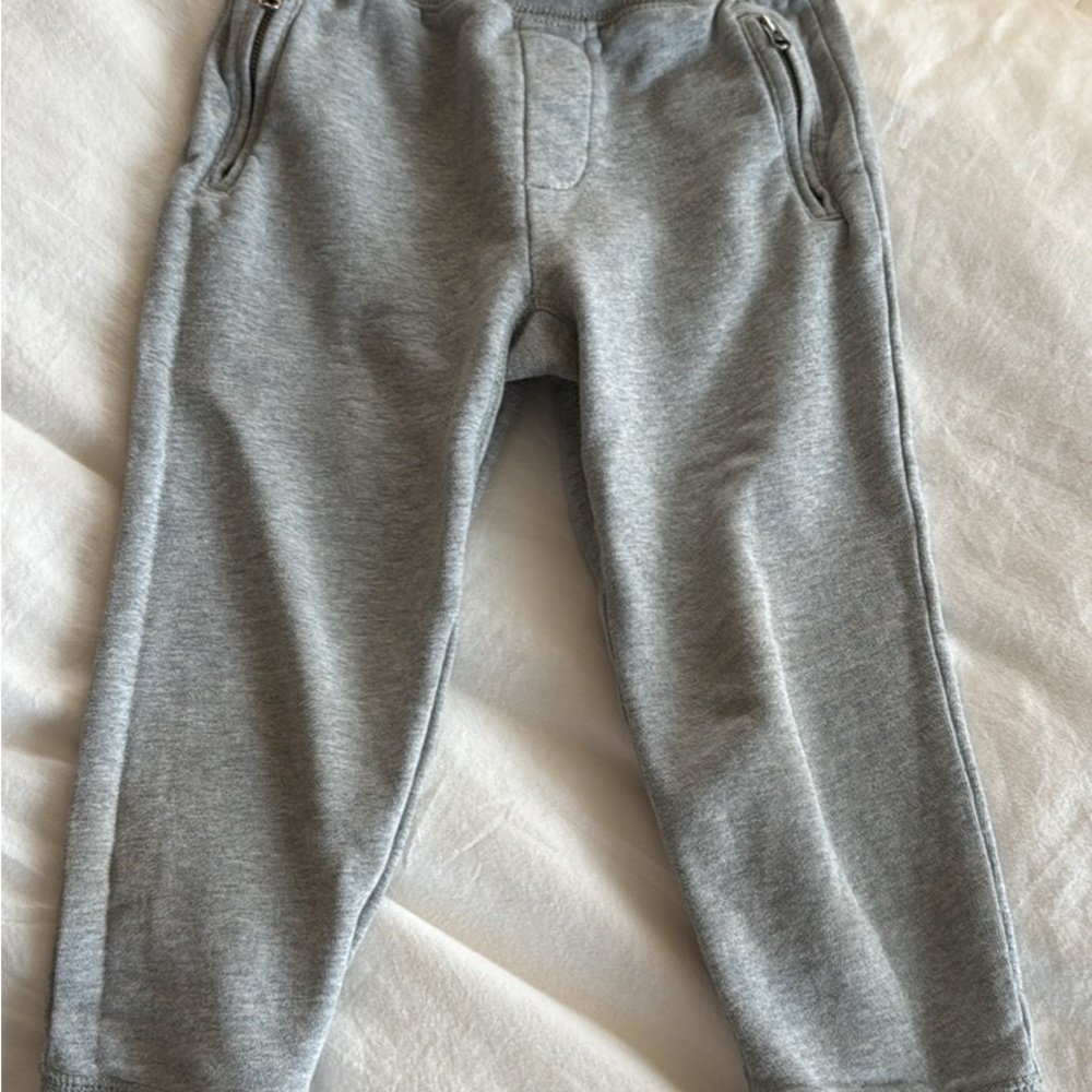 *SOLD* J.Crew Crewcuts Gray Kids Fleece Joggers